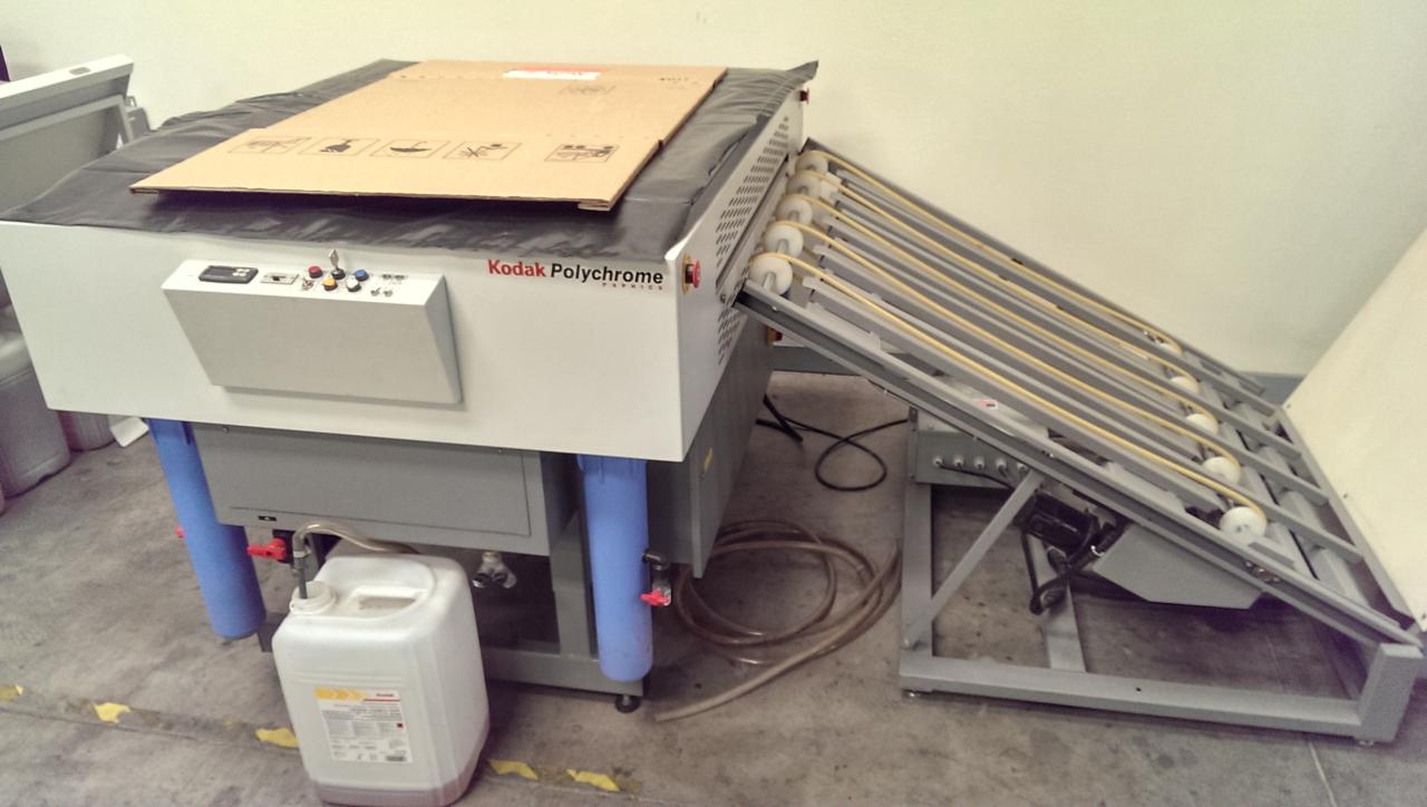 Lot #42: Kodak Polychrome Sword Excel NE34 CTP Chem-Free Plate Processor - WireBids